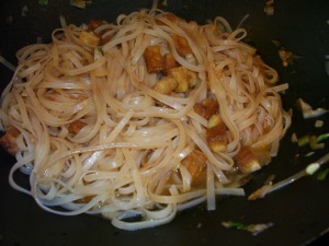 Noodles in a Wok